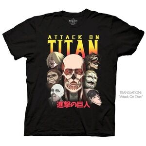 🆕 Men’s Attack On Titan Graphic T-Shirt